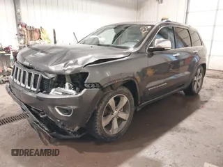 2015 Jeep Grand Cherokee Overland z VIN 1C4RJFCG1FC663469, wystawiony jako IAAI lot #41666113 z przebiegiem 140 159 mil mil oraz . Historia ofert i sprzedaży dostępna na DreamBid. Obrazek 17.