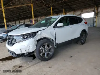 2019 Honda CR-V EX with VIN 5J6RW1H57KA010690, listed as a Copart auction lot 45812565 with NaN miles and Salvage Title. Bid and sale history available at carsss.com. Image 1.