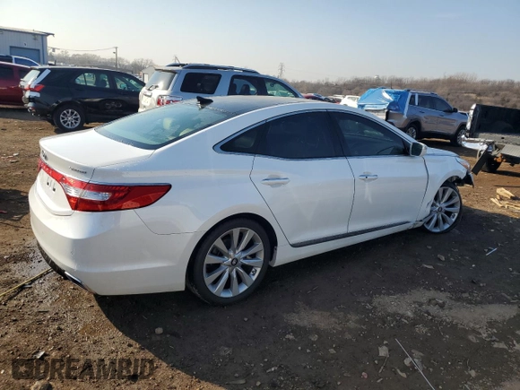 2015 Hyundai Azera Limited with VIN KMHFH4JG5FA431938, listed as a Copart auction lot 48784475 with 59,293 mi miles and Salvage title. Bid and sale history available at DreamBid. Image 3.