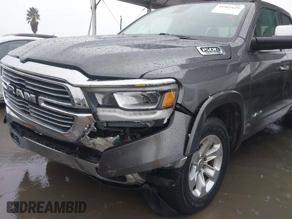 2019 Ram 1500 Laramie with VIN 1C6SRFDTXKN605257, listed as a IAAI auction lot 41562139 with 89,303 mi miles. Bid and sale history available at carsss.com. Image 6.