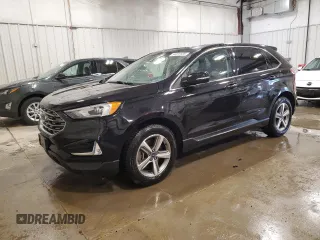 2019 Ford Edge SEL z VIN 2FMPK4J93KBB01169, wystawiony jako Copart lot #54072135 z przebiegiem 58 617 mil mil oraz Szkoda całkowita • Salvage title. Historia ofert i sprzedaży dostępna na DreamBid. Obrazek 1.