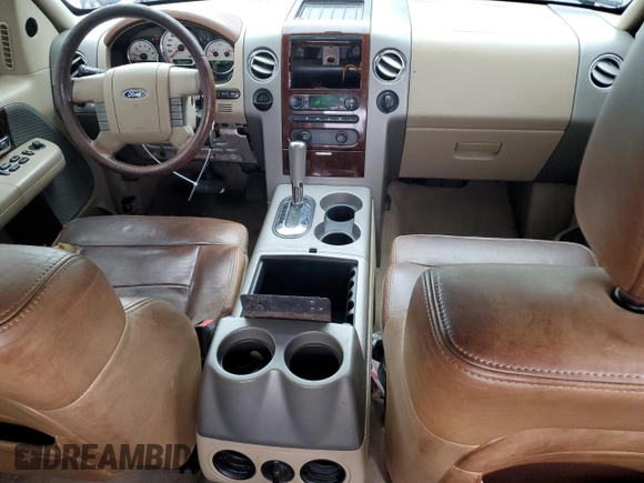 2007 Ford F-150 XLT with VIN 1FTPW12V57KC23130, listed as a Copart auction lot 59785685 with 149,350 mi miles and Salvage title. Bid and sale history available at DreamBid. Image 8.