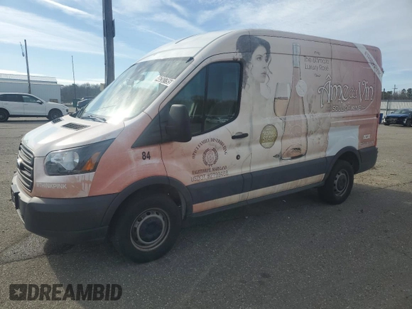 2018 Ford Transit with VIN 1FTBW9CG9JKB21054, listed as a Copart auction lot 46282795 with 134,851 mi miles and Clean Title. Bid and sale history available at carsss.com. Image 1.