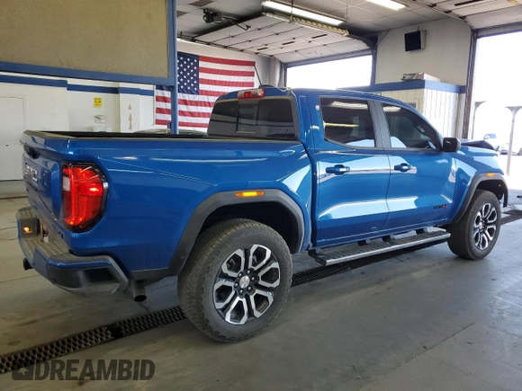 2024 GMC Canyon 4WD AT4 with VIN 1GTP6DEK3R1114273, listed as a Copart auction lot 71103464 with 5,549 mi miles and Salvage Title. Bid and sale history available at carsss.com. Image 3.