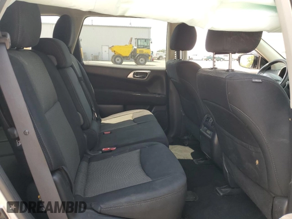 2017 Nissan Pathfinder S with VIN 5N1DR2MN0HC666046, listed as a Copart auction lot 60103085 with 99,194 mi miles and Salvage title. Bid and sale history available at DreamBid. Image 11.