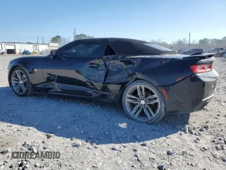2017 Chevrolet Camaro 1LT with VIN 1G1FB3DS0H0174074, listed as a Copart auction lot 46673875 with 142,469 mi miles and Salvage Title. Bid and sale history available at carsss.com. Image 2.