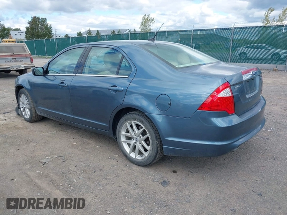 2012 Ford Fusion SEL with VIN 3FAHP0JG6CR135858, listed as a IAAI auction lot 40562774 with 16,912 mi miles. Bid and sale history available at carsss.com. Image 3.