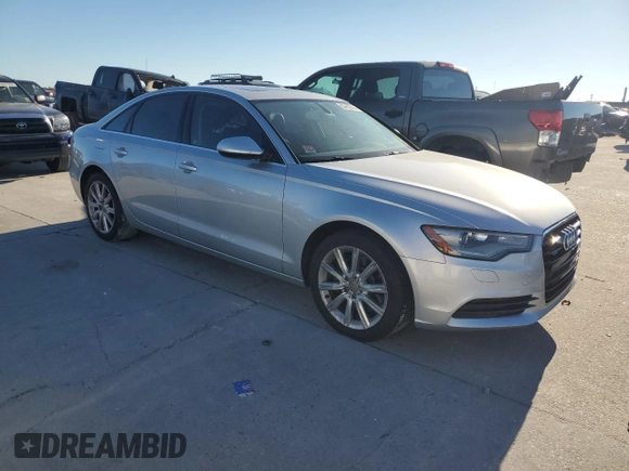 2015 Audi A6 2.0T Premium with VIN WAUFFAFCXFN036576, listed as a Copart auction lot 80262504 with 125,184 mi miles and Clean Title. Bid and sale history available at carsss.com. Image 4.