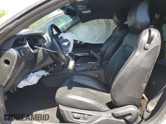 2019 Ford Mustang GT with VIN 1FA6P8CF6K5199362, listed as a Copart auction lot 51521535 with 40,503 mi miles and Salvage Title. Bid and sale history available at DreamBid. Image 7.