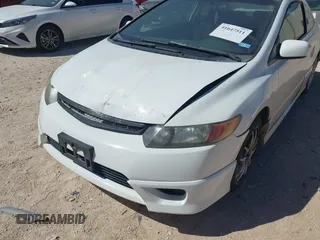 2008 Honda Civic Cpe Si with VIN 2HGFG21538H702379, listed as a IAAI auction lot 41647511 with 137,917 mi miles. Bid and sale history available at carsss.com. Image 6.