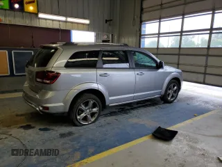 2017 Dodge Journey Crossroad Plus with VIN 3C4PDCGG3HT625675, listed as a Copart auction lot 57630355 with Not provided miles and Clean title. Bid and sale history available at DreamBid. Image 3.