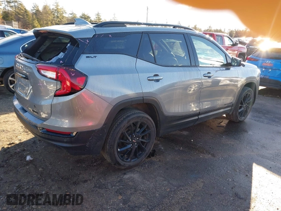 2023 GMC Terrain SLT with VIN 3GKALVEG3PL146912, listed as a IAAI auction lot 41141278 with 40,360 mi miles and . Bid and sale history available at carsss.com. Image 4.