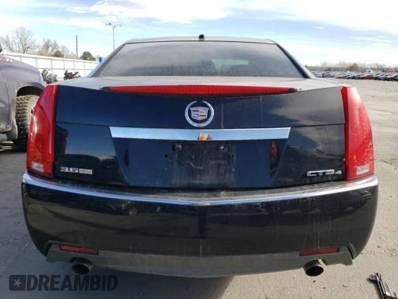 2008 Cadillac CTS AWD w/1SB with VIN 1G6DT57V280152447, listed as a Copart auction lot 49246675 with 110,944 mi miles and Salvage Title. Bid and sale history available at carsss.com. Image 6.