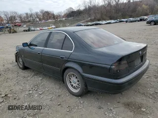 2001 BMW 5 Series 525iA with VIN WBADT43451GX26876, listed as a Copart auction lot 81633584 with 143,136 mi miles and Salvage Title. Bid and sale history available at carsss.com. Image 2.