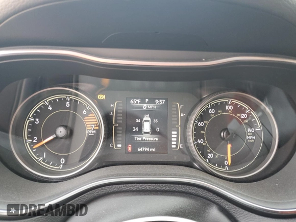2021 Jeep Cherokee Altitude with VIN 1C4PJMLB7MD102166, listed as a Copart auction lot 54046295 with 64,794 mi miles and Salvage title. Bid and sale history available at DreamBid. Image 9.
