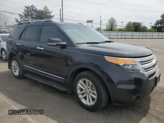 2013 Ford Explorer XLT with VIN 1FM5K8D88DGC04777, listed as a Copart auction lot 53450265 with 95,537 mi miles and Salvage Title. Bid and sale history available at carsss.com. Image 4.