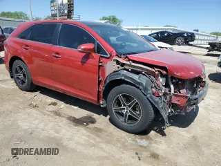 2014 Toyota Venza LE with VIN 4T3ZK3BB7EU065710, listed as a Copart auction lot 53461415 with 87,505 mi miles and Salvage title. Bid and sale history available at DreamBid. Image 4.