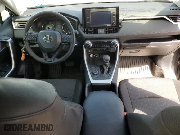 2022 Toyota RAV4 Hybrid XLE with VIN 4T3RWRFV6NU061336, listed as a Copart auction lot 51602405 with 47,653 mi miles and Salvage title. Bid and sale history available at DreamBid. Image 8.