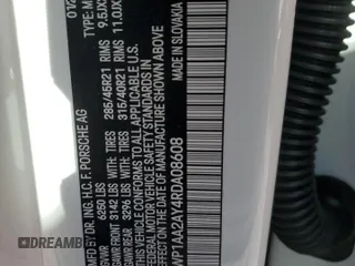 2024 Porsche Cayenne z VIN WP1AA2AY4RDA08608, wystawiony jako Copart lot #45282695 z przebiegiem Nie podano mil oraz Szkoda całkowita • Salvage title. Historia ofert i sprzedaży dostępna na DreamBid. Obrazek 13.