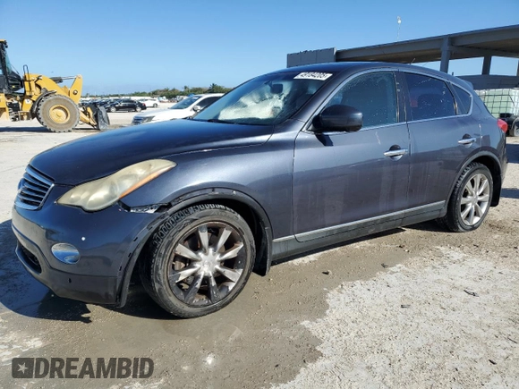 2008 Infiniti EX Journey with VIN JNKAJ09F88M351587, listed as a Copart auction lot 49184205 with 133,497 mi miles and Clean title. Bid and sale history available at DreamBid. Image 1.