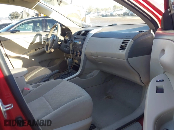 2009 Toyota Corolla with VIN 1NXBU40E19Z091295, listed as a IAAI auction lot 41645545 with 117,839 mi miles. Bid and sale history available at carsss.com. Image 5.