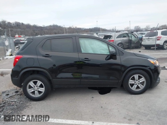 2020 Chevrolet Trax LS with VIN KL7CJKSB8LB023214, listed as a IAAI auction lot 41155692 with 47,876 mi miles. Bid and sale history available at carsss.com. Image 13.