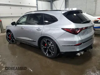 2025 Acura MDX Type S w/Advance Package with VIN 5J8YD8H86SL001026, listed as a Copart auction lot 48305575 with 3,871 mi miles and Salvage Title. Bid and sale history available at carsss.com. Image 2.