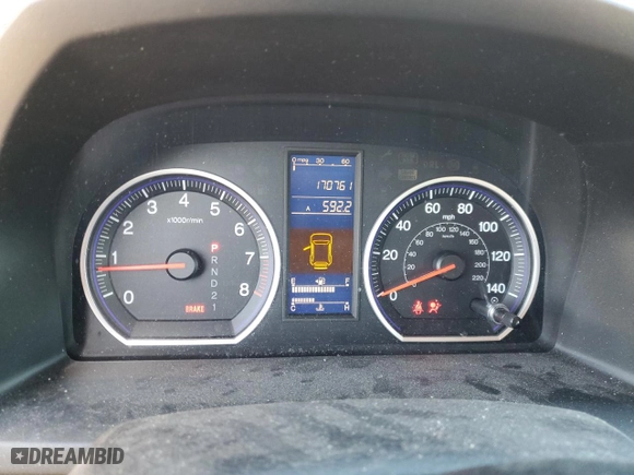2011 Honda CR-V LX with VIN 5J6RE4H37BL107217, listed as a Copart auction lot 47263975 with 170,761 mi miles and Salvage Title. Bid and sale history available at carsss.com. Image 9.