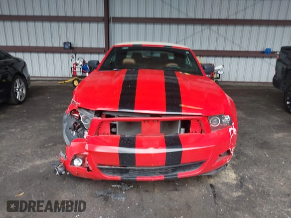 2011 Ford Mustang V6 with VIN 1ZVBP8EM0B5102190, listed as a IAAI auction lot 41082218 with 140,724 mi miles and . Bid and sale history available at DreamBid. Image 12.