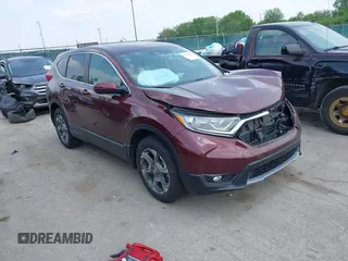 2019 Honda CR-V EX-L with VIN 2HKRW2H80KH675283, listed as a IAAI auction lot 42394117 with 77,517 mi miles and . Bid and sale history available at DreamBid. Image 1.