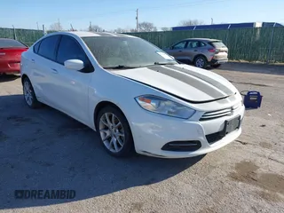2013 Dodge Dart Rallye with VIN 1C3CDFBH9DD700951, listed as a IAAI auction lot 41714490 with 116,275 mi miles. Bid and sale history available at carsss.com. Image 1.