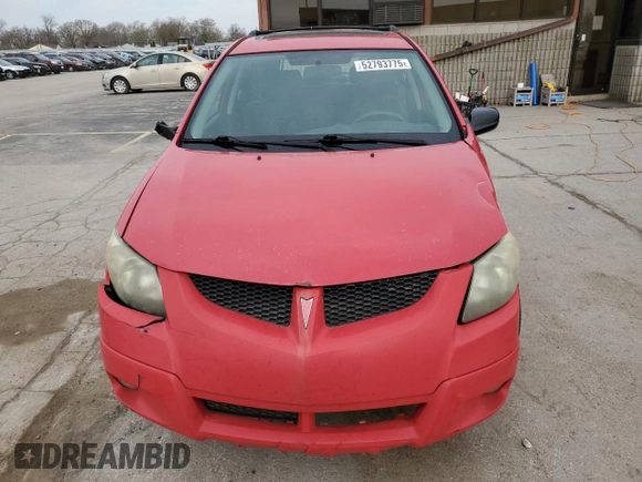 2004 Pontiac Vibe with VIN 5Y2SL62864Z419462, listed as a Copart auction lot 52793775 with 264,386 mi miles and Salvage title. Bid and sale history available at DreamBid. Image 5.