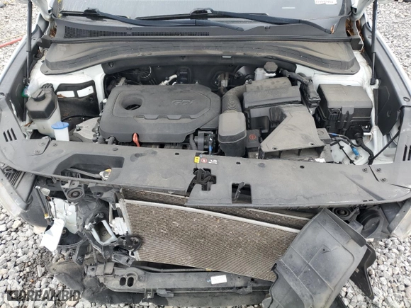 2019 Hyundai Santa Fe SE with VIN 5NMS23AD6KH096824, listed as a Copart auction lot 80300854 with 120,181 mi miles and Non Repairable. Bid and sale history available at carsss.com. Image 12.