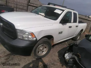 2018 Ram 1500 Express with VIN 1C6RR7FG3JS279600, listed as a IAAI auction lot 41636726 with 168,373 mi miles. Bid and sale history available at carsss.com. Image 2.