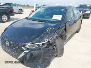 2024 Nissan Sentra SV with VIN 3N1AB8CV8RY378402, listed as a IAAI auction lot 42121906 with 25,315 mi miles and . Bid and sale history available at DreamBid. Image 6.