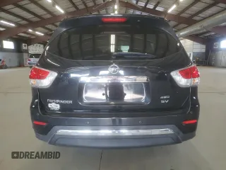2015 Nissan Pathfinder SV with VIN 5N1AR2MM2FC639017, listed as a Copart auction lot 55465425 with 127,774 mi miles and Clean Title. Bid and sale history available at carsss.com. Image 6.