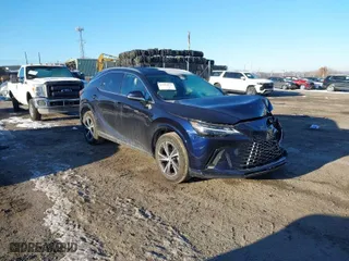 2024 Lexus RX with VIN 2T2BAMCA5RC051462, listed as a IAAI auction lot 41423874 with 8,728 mi miles. Bid and sale history available at carsss.com. Image 1.