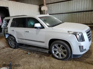 2017 Cadillac Escalade Premium Luxury with VIN 1GYS3CKJ8HR311071, listed as a Copart auction lot 81513904 with 82,254 mi miles and Clean Title. Bid and sale history available at carsss.com. Image 4.