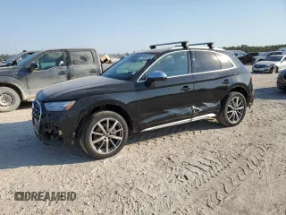 2021 Audi SQ5 Premium Plus with VIN WA1B4AFY7M2035672, listed as a Copart auction lot 74960434 with 25,217 mi miles and Salvage Title. Bid and sale history available at DreamBid. Image 1.