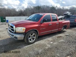 2006 Dodge 1500 SLT with VIN 1D7HA18N46J132340, listed as a Copart auction lot 42453525 with 205,663 mi miles and Salvage Title. Bid and sale history available at carsss.com. Image 1.