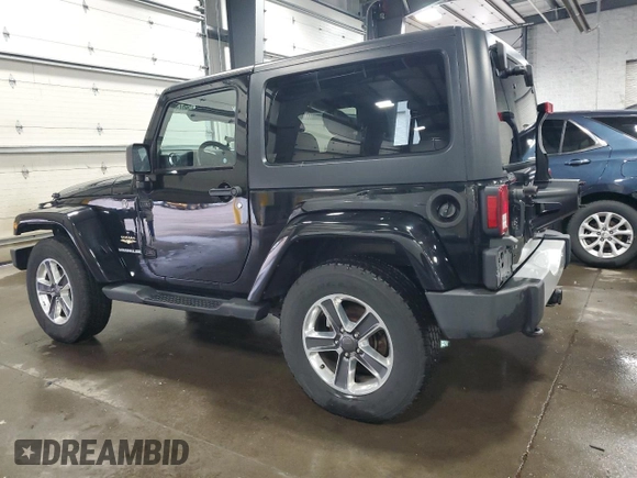 2013 Jeep Wrangler Sahara z VIN 1C4AJWBG5DL566559, wystawiony jako Copart lot #54823405 z przebiegiem 134 099 mil mil oraz Szkoda całkowita • Salvage title. Historia ofert i sprzedaży dostępna na DreamBid. Obrazek 2.