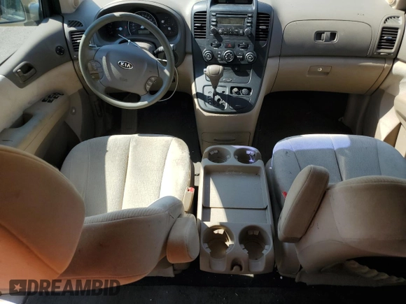 2008 Kia Sedona LX with VIN KNDMB233686258416, listed as a Copart auction lot 68587494 with 153,536 mi miles and Clean Title. Bid and sale history available at carsss.com. Image 8.