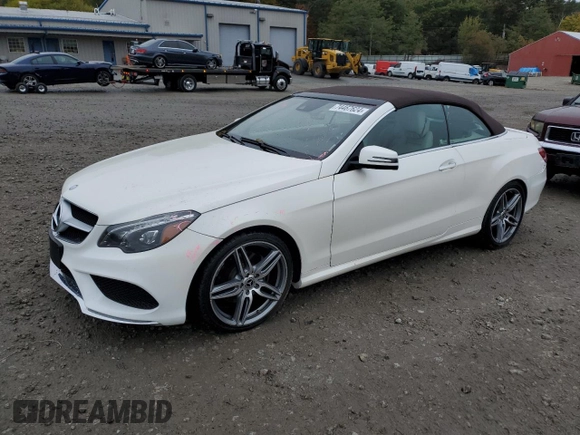 2016 Mercedes-Benz E 400 with VIN WDDKK6FF5GF331834, listed as a Copart auction lot 78031364 with 34,416 mi miles and Salvage Title. Bid and sale history available at DreamBid. Image 1.