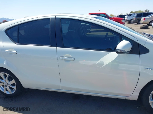 2015 Toyota Prius c One with VIN JTDKDTB37F1089798, listed as a IAAI auction lot 41838827 with 137,655 mi miles. Bid and sale history available at carsss.com. Image 13.