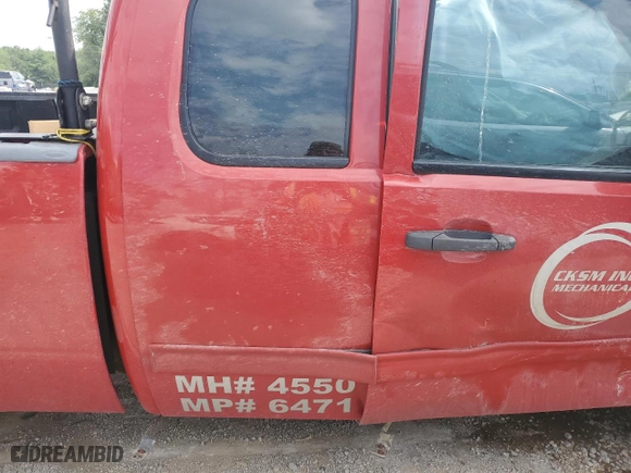 2012 Chevrolet Silverado 1500 LT with VIN 1GCRCSE05CZ167960, listed as a Copart auction lot 59184573 with 0 mi miles and Salvage Title. Bid and sale history available at carsss.com. Image 10.