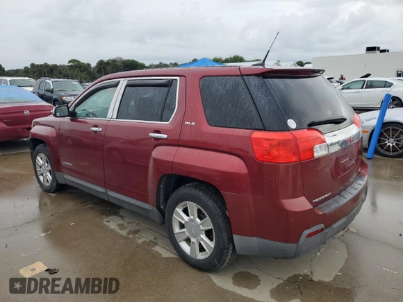2010 GMC Terrain SLE-1 with VIN 2CTFLCEW4A6357727, listed as a Copart auction lot 74466284 with 0 mi miles and Salvage Title. Bid and sale history available at carsss.com. Image 2.