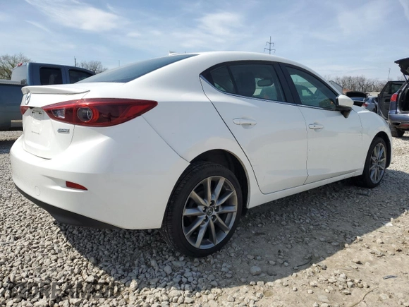 2018 Mazda 3 Grand Touring with VIN 3MZBN1W30JM165253, listed as a Copart auction lot 52159415 with 73,776 mi miles and Salvage Title. Bid and sale history available at DreamBid. Image 3.
