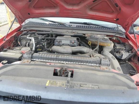2007 Ford F-250 XL with VIN 1FTNF21577EB12253, listed as a Copart auction lot 58539675 with 190,069 mi miles and Clean title. Bid and sale history available at DreamBid. Image 11.