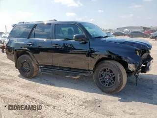 2023 Toyota 4Runner SR5 with VIN JTEEU5JR6P5280360, listed as a Copart auction lot 57840145 with 40,435 mi miles and Salvage title. Bid and sale history available at DreamBid. Image 4.