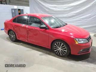 2016 Volkswagen Jetta Sport with VIN 3VWB17AJ4GM239710, listed as a Copart auction lot 57070525 with 107,576 mi miles and Salvage title. Bid and sale history available at DreamBid. Image 4.